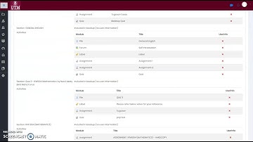 Restore Course From Download Backup File