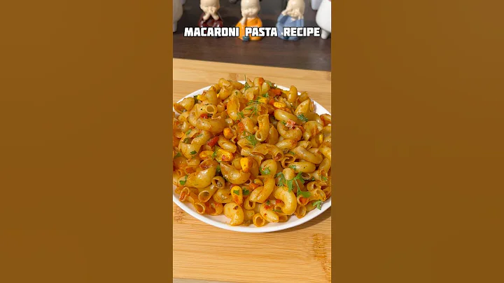 Macaroni Pasta Recipe #shorts #recipe #macaroni #pasta #trending #viral #shortvideo #macaronirecipe