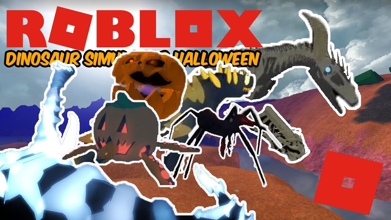 Roblox Dinosaur Simulator Halloween Skins 2018