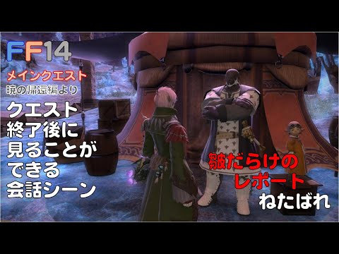 [FF14]グ・ラハ・ティアの「皺だらけのレポート」