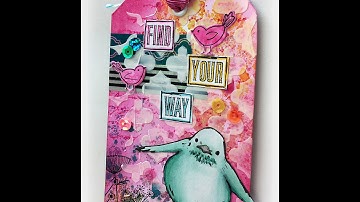 Mixed Media start to finish tutorial by Susanne Rose