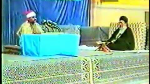 تلاوة نادرة للشيخ سيد متولي عبد العال   سورة المائدة