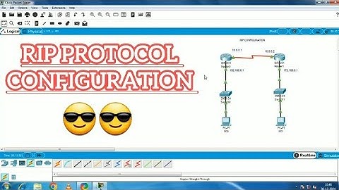 RIP ROUTING PROTOCOL CONFIGURATION  #technicalguruji #youtube #technology #networking #routing