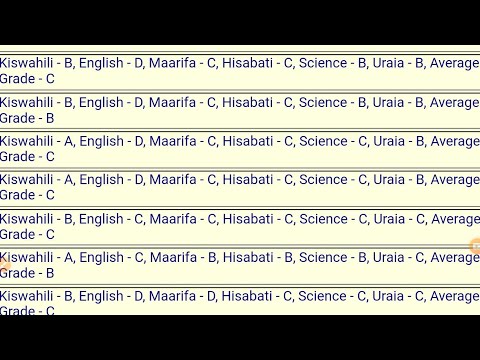 BREAKING JINSI Ya Kutazama Matokeo Ya Darasa La SABA 2022 2023