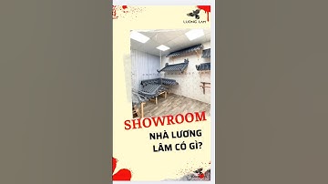 Showroom Lương Lâm – Khám phá không gian mái ngói nhựa âm dương Nhật Bản đẳng cấp