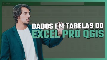 COMO IMPORTAR DADOS DO EXCEL PRO QGIS [TUTORIAL 2024]