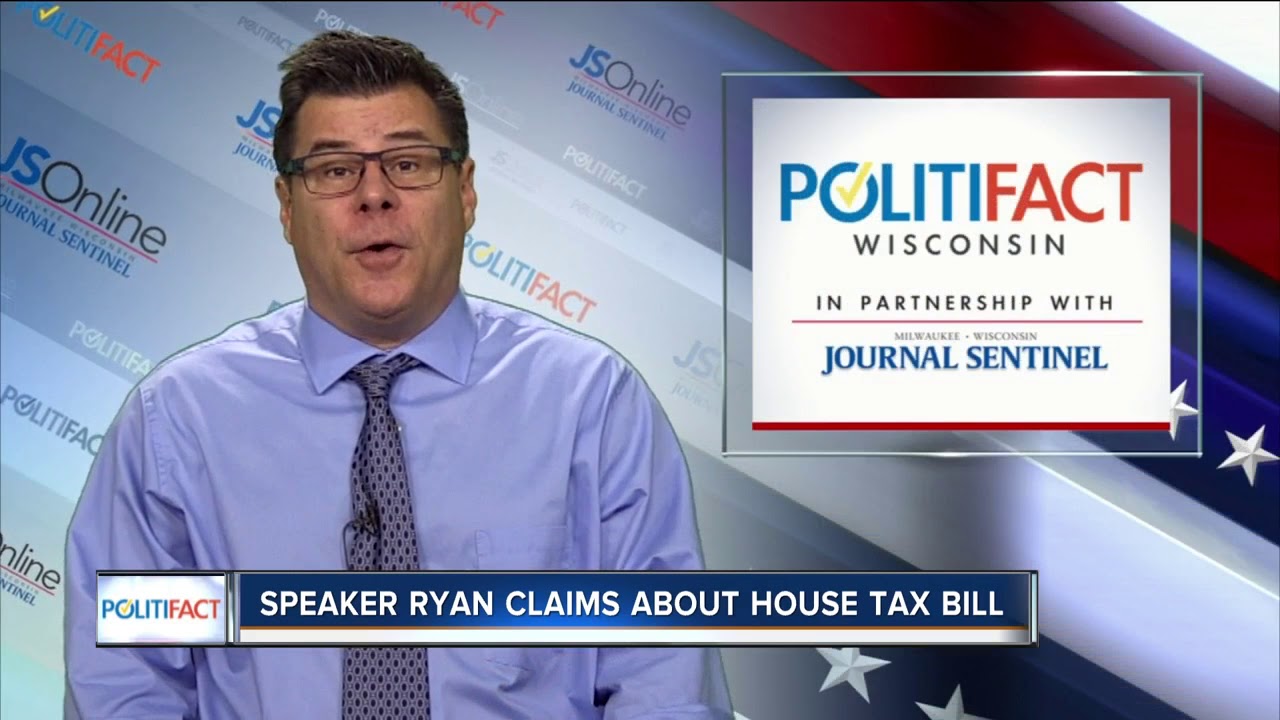 Fact-checking Paul Ryan's tax bill claims