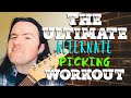 Wanna make picking GAINS?! Try this workout! The Half Hour of Alternate Picking Power w/ Ben Eller