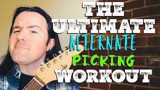 Wanna make picking GAINS?! Try this workout! The Half Hour of Alternate Picking Power w/ Ben Eller