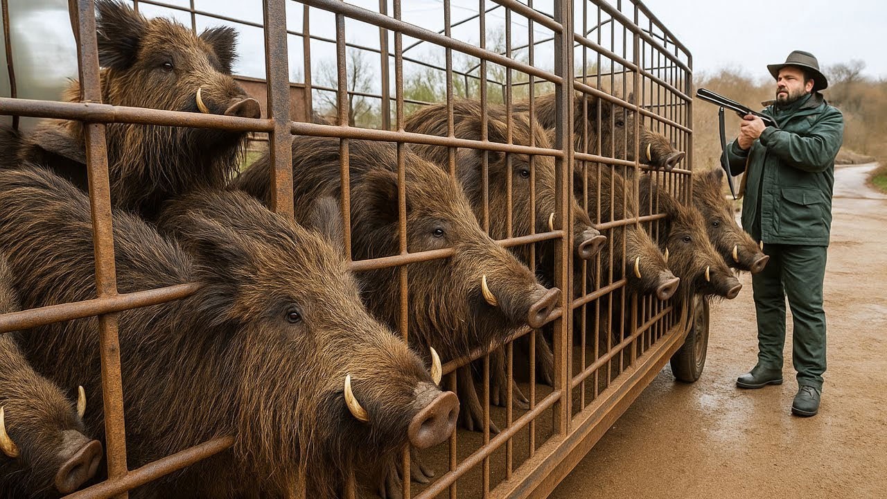 9 Million Wild Boars Wreak Havoc in America, But China Turns Them into Gourmet Me