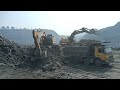 SANY vs VOLVO double loading jabardast...