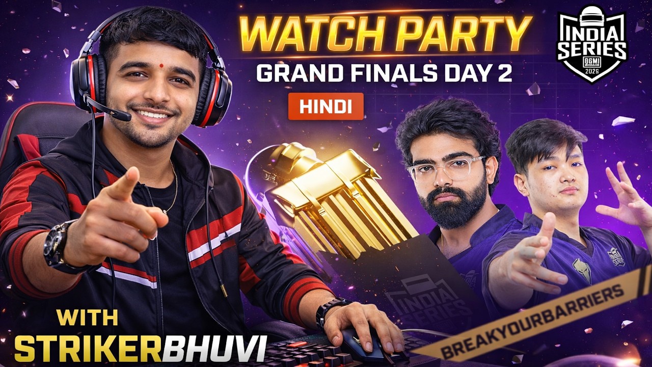 [Hindi] [WATCH PARTY] BGIS 2026 | GRAND FINALS | Day 2 #BGMILIVE #BGIS ...