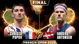 Download Lagu 🔥THRILLING FINAL🔥‼️ Christo POPOV (FRA) VS Anders ANTONSEN (DEN) France Open 2025 | HD QUALITY 1080p MP3 Download Lagu 🔥THRILLING FINAL🔥‼️ Christo POPOV (FRA) VS Anders ANTONSEN (DEN) France Open 2025 | HD QUALITY 1080p MP3