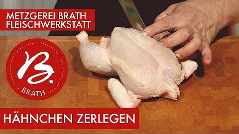 Wie zerlegt man ein Hähnchen?