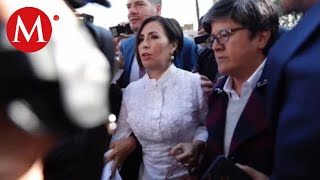 Rosario Robles compareció ante Comisión Instructora de San Lázaro