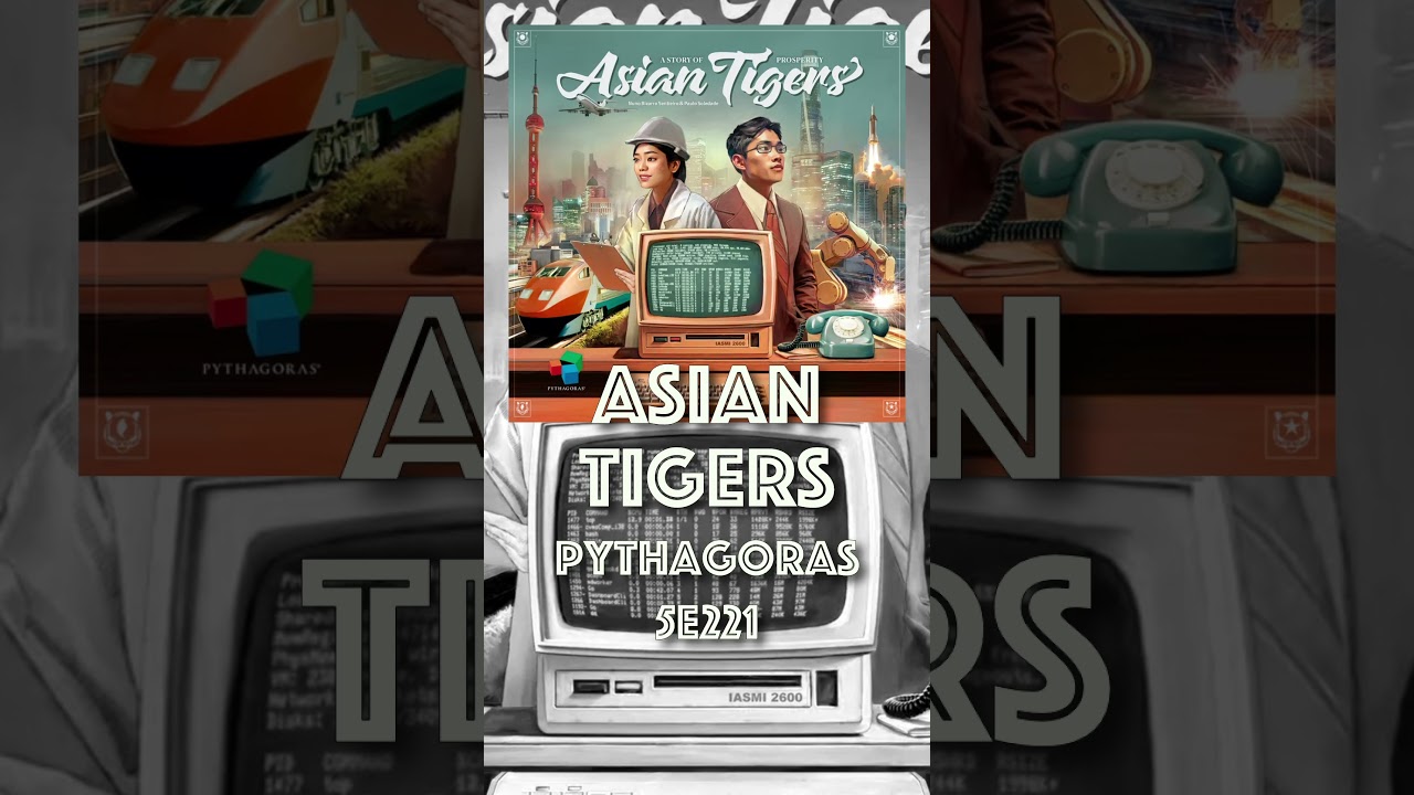 28 Days until Essen Spiel '24 - Asian Tigers #asiantigers #pythagoras #spiel #essen