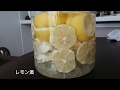 『暮らしのdiary⑨』レモン酒作り/新しい植物/お中元選び