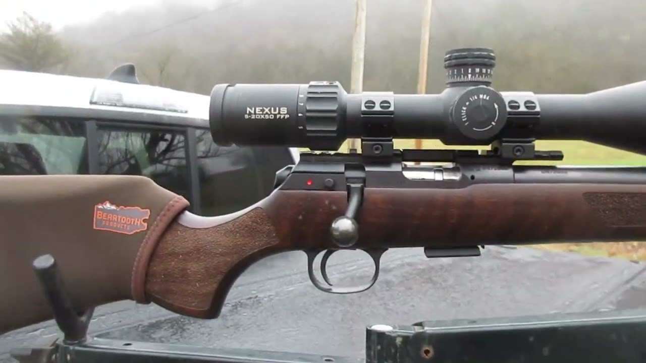 Сравнение моего первого и второго CZ 457 по установке прицела