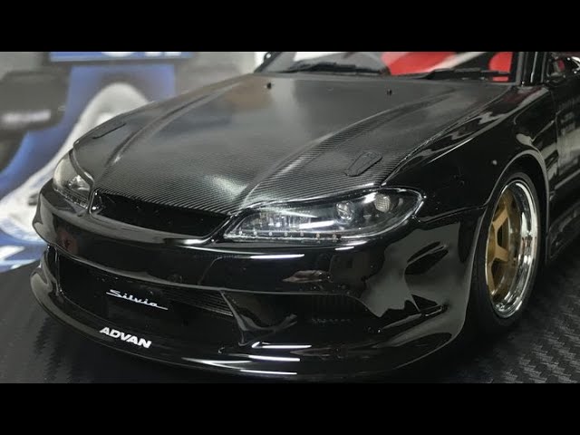 ignition model 日産シルビア S15 黒 New！ignition model 1/18 VERTEX S15 Black - YouTube