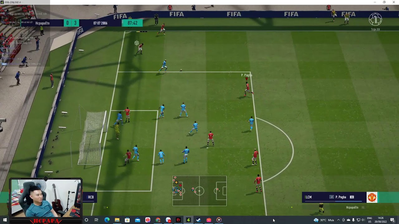 Fifa Online 4: Vào Chơi Với Tôi Đi Nào | MU 50 Tỷ XH + GL AE | Hcpapa Gaming
