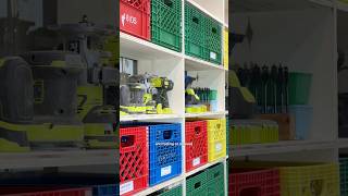 HUGE garage organization shelf DIY🤩