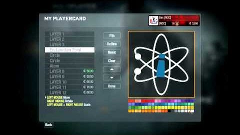 Black Ops Emblem Tutorial: Infinity Ward Logo