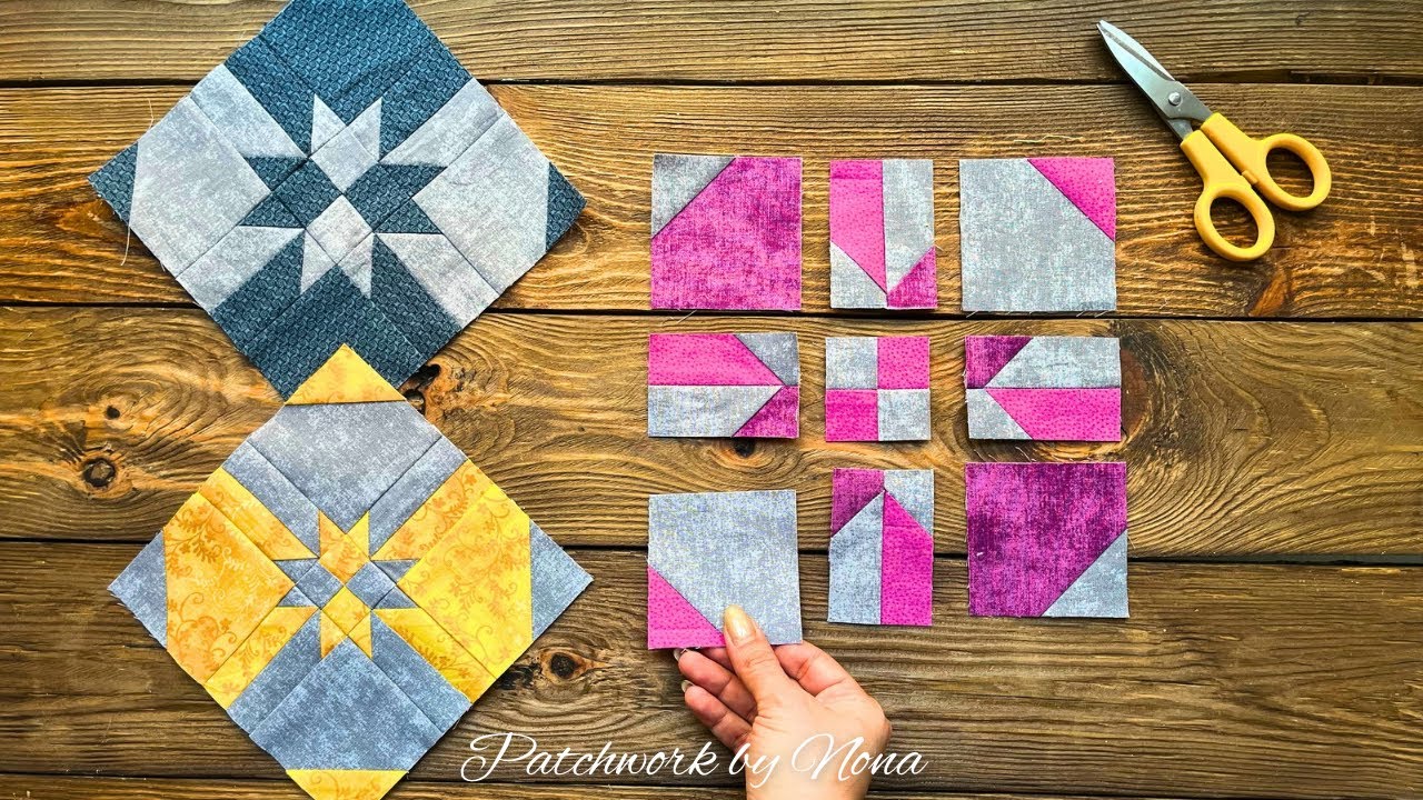 You’ll Be Amazed at How Easy and Beautiful This Star Block Is! 🌟