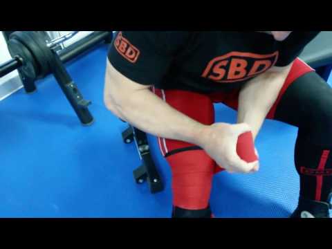 Yuri Belkin техника намотки бинтов / the technique of winding the bandages
