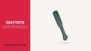 EasyToys PU Leather Paddle Review | PABO