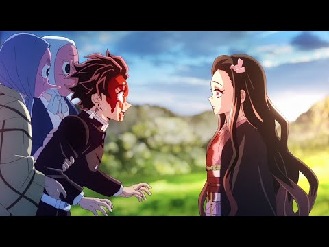 NEZUKO VENCE O SOL - DEMON SLAYER 3 TEMPORADA EP 11 