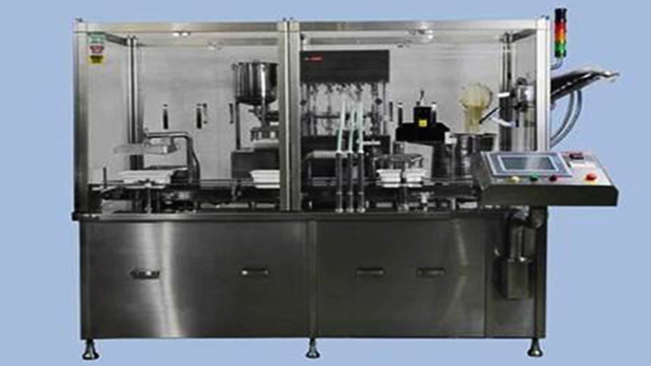 automatic pre filled syringe filling plugging machine filler vacuum