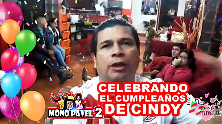 CELEBRANDO EL CUMPLEAOS DE MI HIJA CINDY