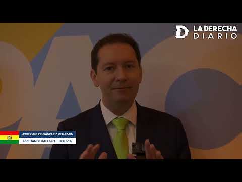 José Carlos Sánchez Verazaín criticó a la falsa oposición boliviana en la CPAC