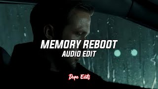 VØJ - memory reboot [edit audio]
