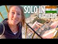Exploring rishikesh india travel vlogganga river pink temple beatles ashram nayarama sanctuary