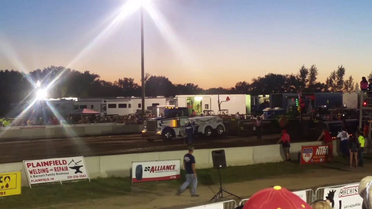 Rockwell iowa tractor/truck pull 2017 YouTube