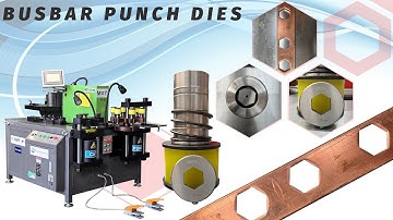 Hexagon Hole Busbar Punch And Dies for MOTI Copper Busbar Processing Machine