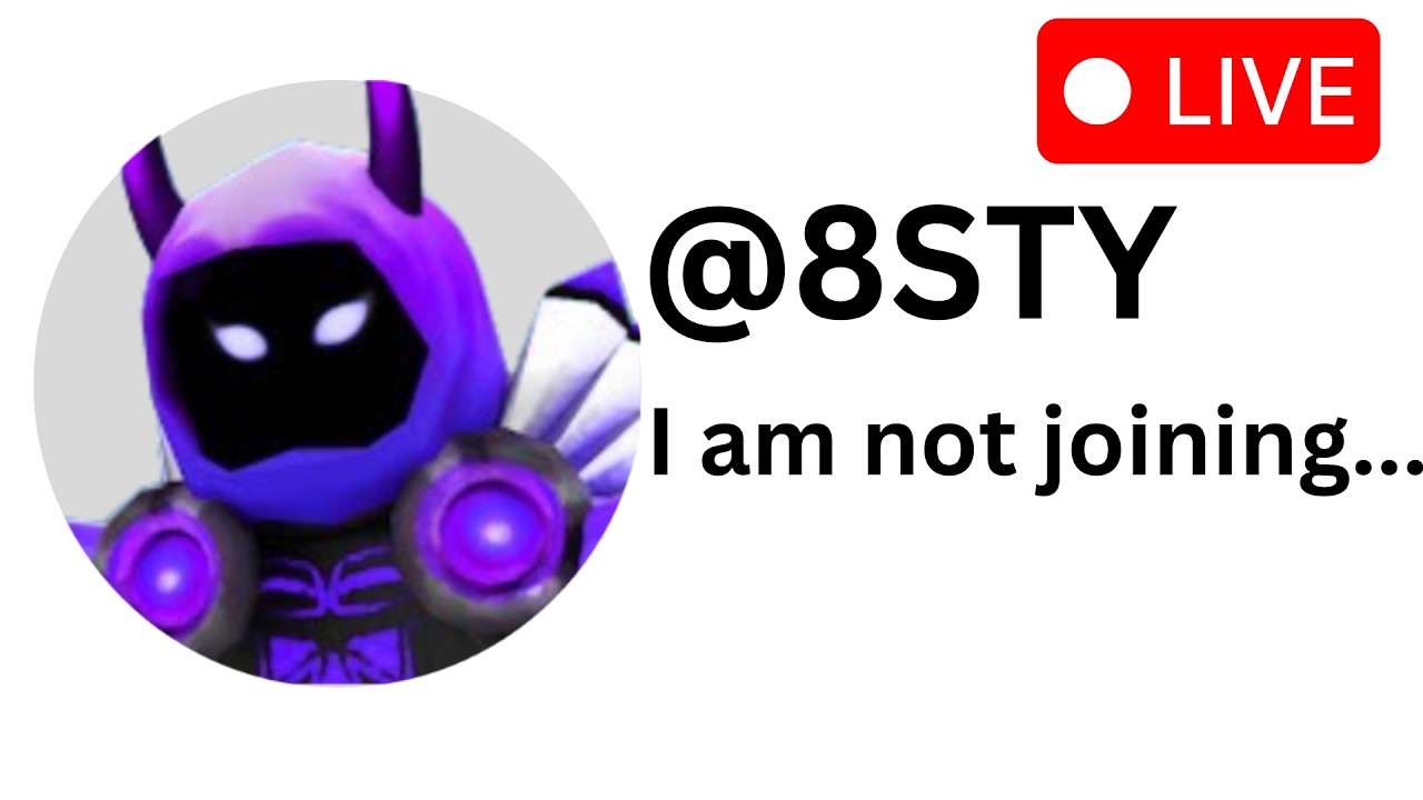 Not ending until @8sty joins... (live) - YouTube