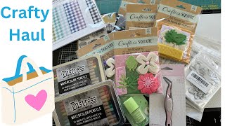 Crafty Haul  Dollar Tree, Scrapbook.com, HSN and Amazon!! #haul #dollartree #HSN #kscraft