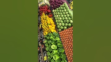 Montagem de hortifruti | cenoura | abobrinha | chuchu | batata doce  #hortifruti #legumes #cenoura