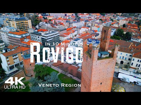 ROVIGO 2023 🇮🇹 Drone Aerial 4K | Veneto Italy Italia