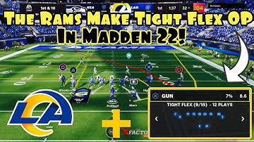 The Rams Make Tight Flex OP In Madden 22! | Team & Scheme Series Part 11 |