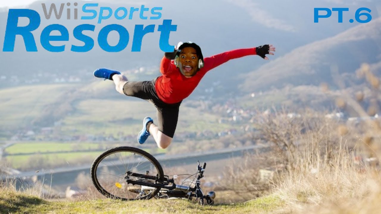 WII SPORTS RESORT CYCLING pt. 6 I GOT CHEATED OUTTA MY WINNINGS