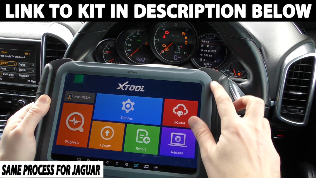 Easy Jaguar Mileage Adjustment Change KM - 4 Minute Job & How To Guide ...