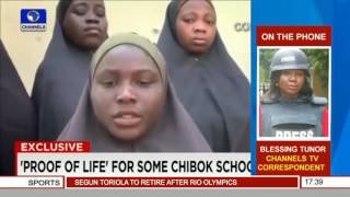 Full Rescued Chibok Girl Found With A Baby-- Channelstv Correspondent Guide