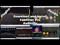 Install fabfilter pro plugins in audacity in tamil