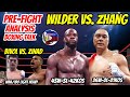 Wilder vs Zhang | Bivol vs Zinad WBA/IBO | Ford vs Ball WBA | Pre-fight analysis