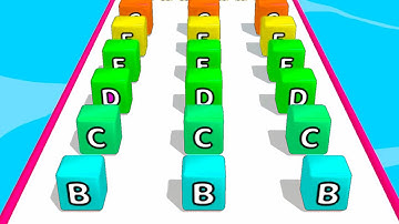 Satisfying Mobile Game AZ Run Play 1000 Levels Tiktok Gameplay Walkthrough Android,iOS Update