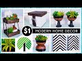 NEW DOLLAR TREE DIY MODERN & BOHO Style HOME DECOR | Clean & Natural High End Look With $1 Items