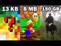 Estos Videojuegos tan solo Pesan 13 Kilobytes